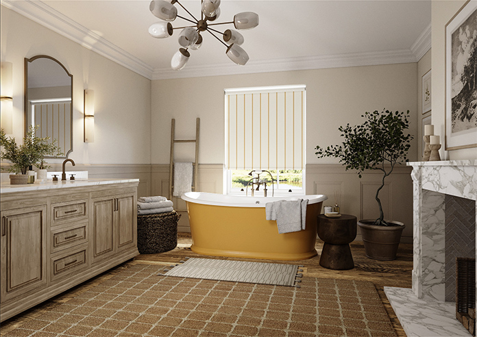 The British Stripe Co. Victoria, Blackpool No.1 - Twist&Fit Roller Blind - Image 7